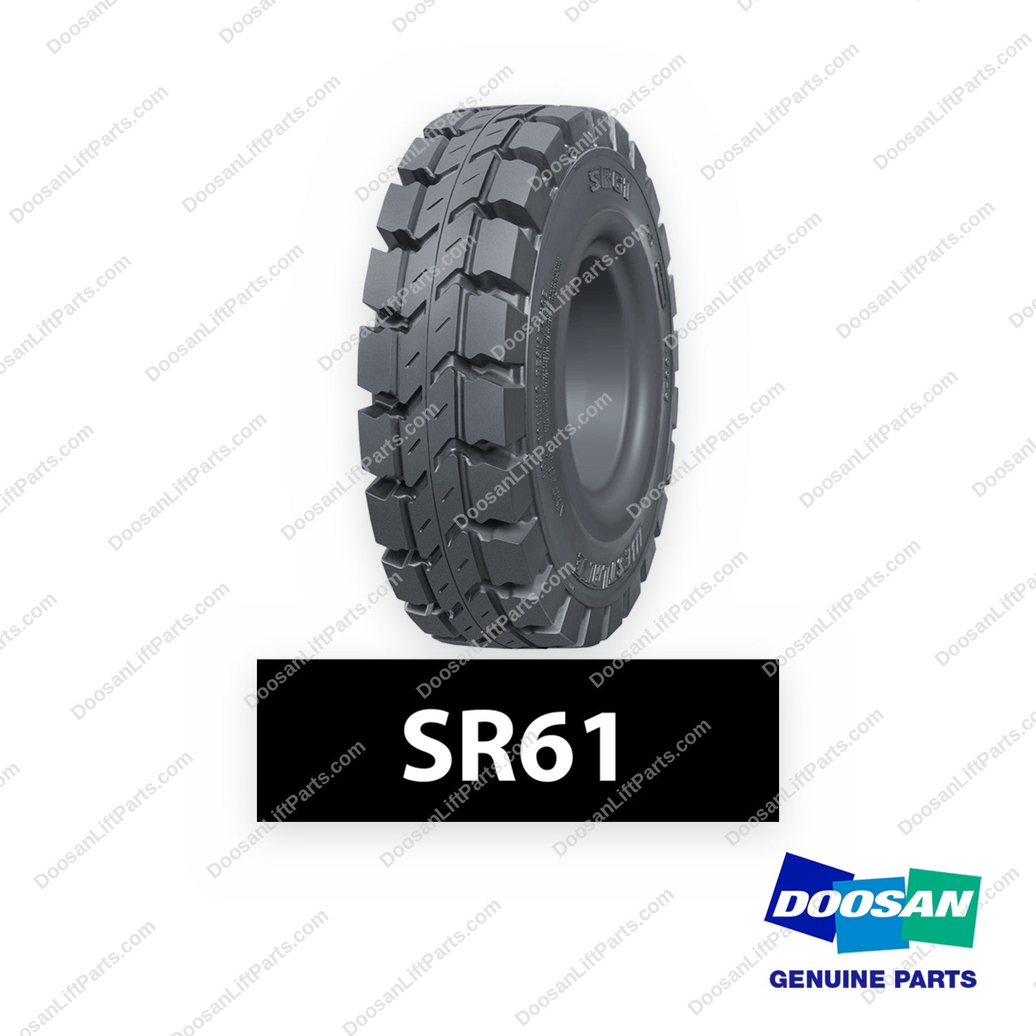 24330201 - 650X10-5.0" Westlake SR61 Soli - OEM Doosan Daewoo Bobcat