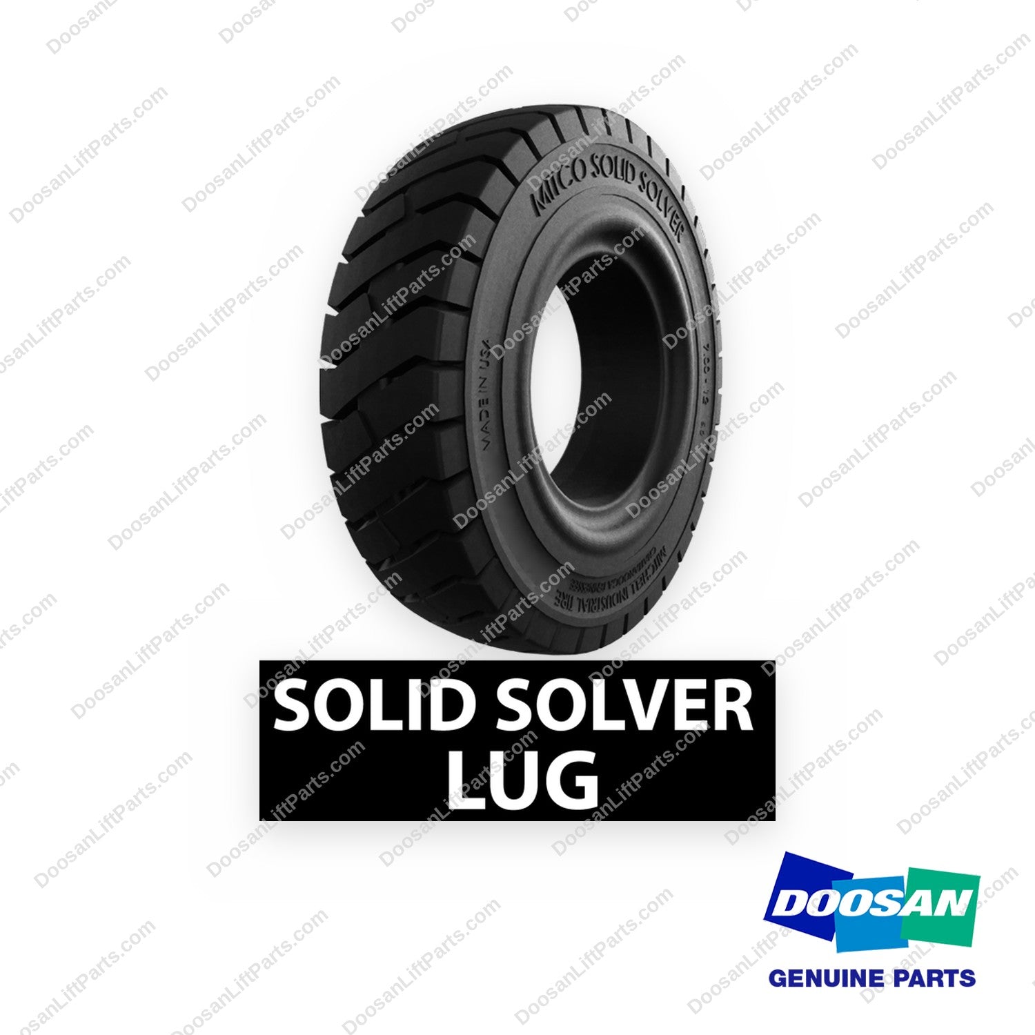 26925101 - Trac Blk Res. 21X8-9/6" Rim - OEM Doosan Daewoo Bobcat