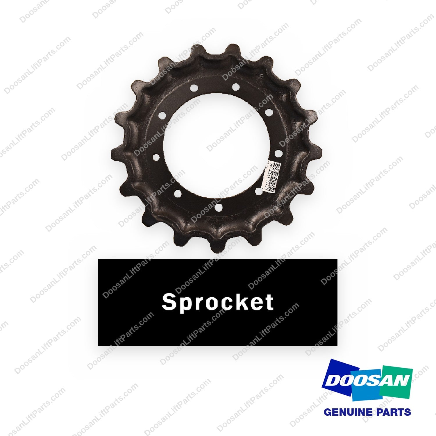 18S96807 - 2 SP New T870 Sprocket () Hole - OEM Doosan Daewoo Bobcat